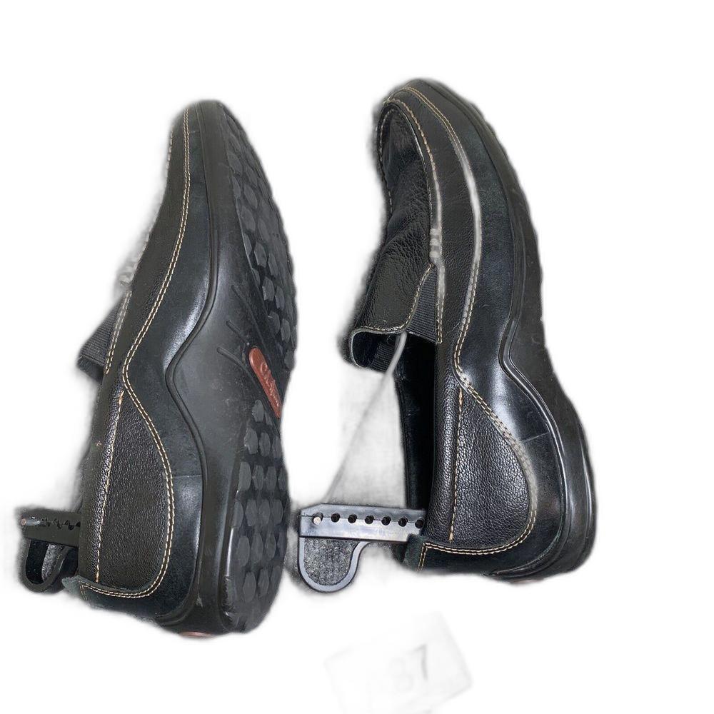 Cole Haan C03557 Tucker Venetian Men Black Driving Leather Slip On Size 8W - Picture 5 of 10
